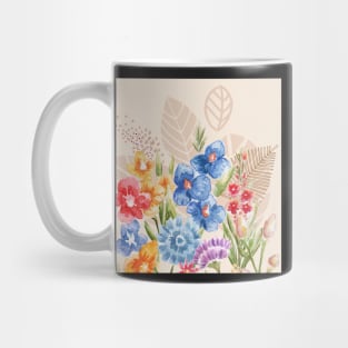 Watercolor Flower Art Mug